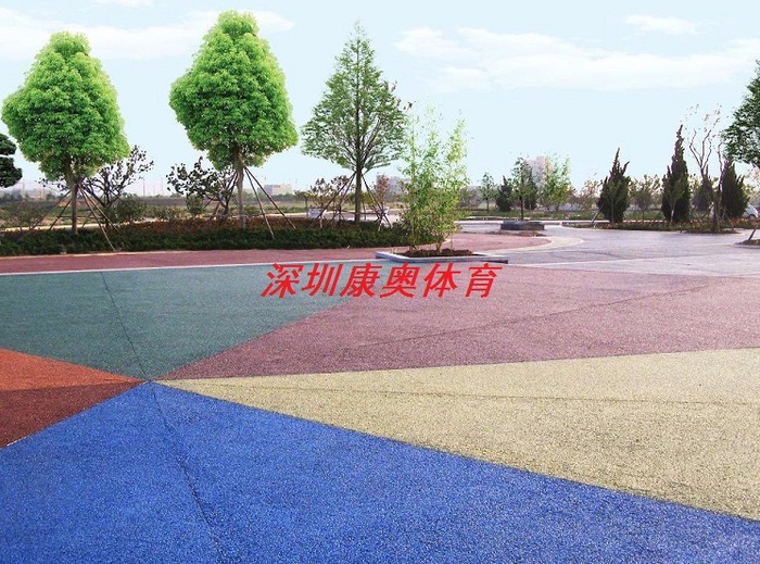 KAX-008 休闲区透水地坪
