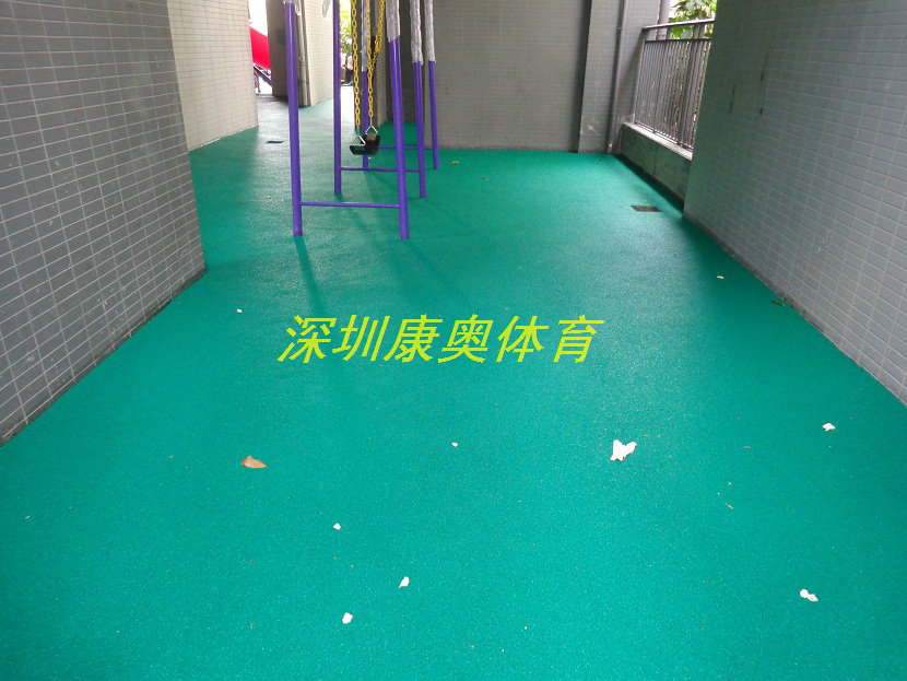 西乡汇一城游乐场EPDM颗粒地垫